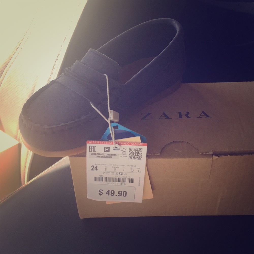 Zara baby shoes